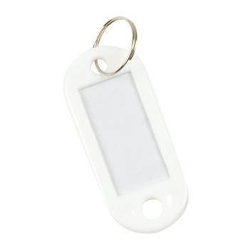 QConnect nøglevedhæng Hvid (KF10874)