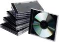QConnect CD/DVD Jewel Case Single, Sort/klar 10 stk