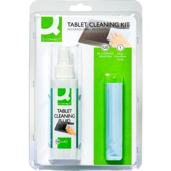 QConnect Rensesæt 125ml antistatisk alcoholfree t. TV, computerskærme m.m. (KF15221)