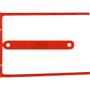 QConnect D-binder arkivclips Æsk/100 stk 80 mm rød