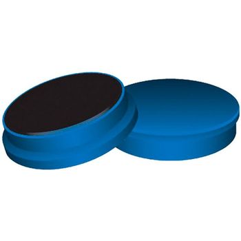 QConnect Magneter 20 mm rund blå 10 stk. (KF02634)