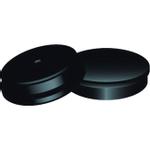 magneter Pk/10 stk Ø20 mm sort
