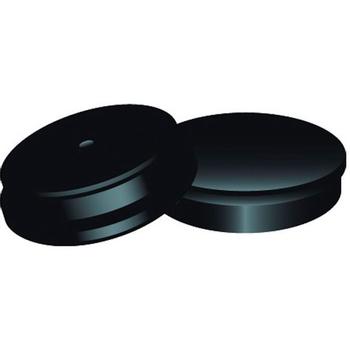 QConnect Magneter 35 mm rund sort 10 stk. (KF02644)