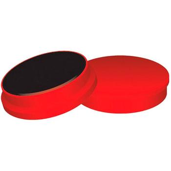 QConnect Magneter 25 mm rund rød 10 stk. (KF02642)