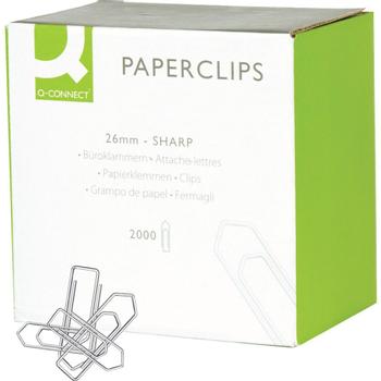 QConnect Clips 26mm 2000 stk (KF01308)