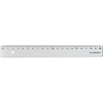 QConnect lineal m/ tuschkant 20cm klar (KF00584)