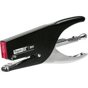 RAPID Hæftetang S21 30 ark Sort SuperFlatClinch (24812601)