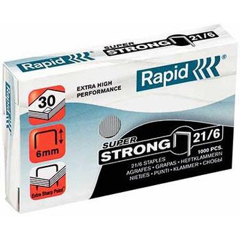 RAPID Hæfteklamme Rapid 21/6 SuperStrong Æsk/1000 (24867700)