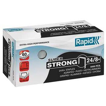 RAPID Hæfteklamme SuperStrong 24/8+ 5000 stk (24860100)
