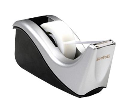 SCOTCH Tapedispenser C60 Sort&Sølv (C60)