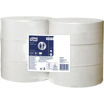 TORK Toiletpapir Advanced T1 Jumbo, 2-lags, 360 m (6) (120272)