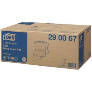 TORK Håndklæderulle Tork Matic Hvid H1 Advanced Soft 2-lags Krt/6 (290067)