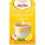 YOGI Tea  Te Ginger Lemon Pk/17 breve