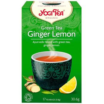 YOGI Tea Green Ginger Lemon 17 tebreve (20220170)