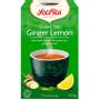 YOGI Tea  Te Grøn Ginger Lemon Pk/17 breve