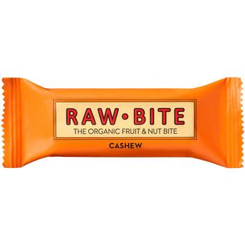 RAWBITE Cashew økologisk snackbar 50 g (2001*12)