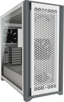 CORSAIR 5000D AIRFLOW Tempered Glass Mid-Tower ATX PC Case White (CC-9011211-WW)
