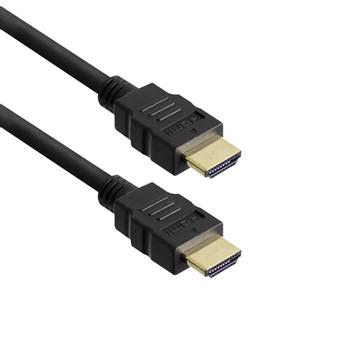 EWENT EC3902, 2 m, HDMI Type A (Standard),   HDMI Type A (Standard),   3D- kompatibilitet,  Sort (EC3902)