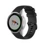 OEM Silicone Watchband 18mm for Garmin Vivomove 3S & Vivoactive 4S - Black