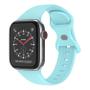 OEM Silicone Watch Band For Apple Watch 8 41mm etc. watchstrap - Sapphire Blue