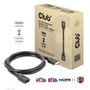 CLUB 3D Ultra High Speed HDMI™ Verlängerungskabel 4K120Hz 8K60Hz 48Gbps St./B. 1 m 30AWG