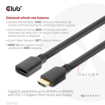 CLUB 3D Ultra High Speed Hdmi (CAC-1322)