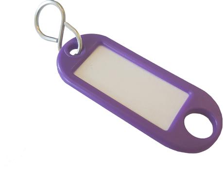 Bünger Key tag assorted colours in display 200 pieces (10.200.50)