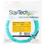 STARTECH 5M 10GB AQUA MULTIMODE 50/125 DUPLEX FIBER PATCH CABLE LC/LC CABL (A50FBLCLC5)