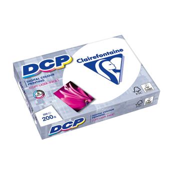 * Kopipapir A4 Clairfontaine DCP 200g pk/250 (1807C)