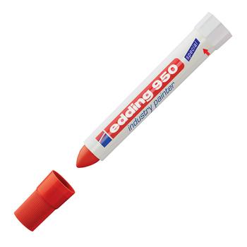 * Marker Edding 950 R?d Fedtmarker (703001002*10)