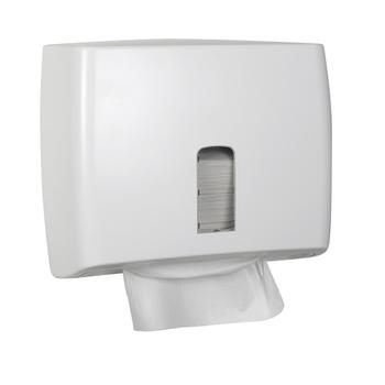 * Classic dispenser t/ håndklædea Hvid 13x30, 5x26 cm mini (116532)