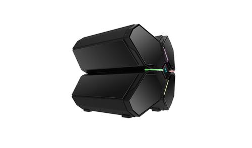 DEEPCOOL Quadstellar Infinity - Kabinet - Cube - Sort (R-QUADSTELLAR-G-1)