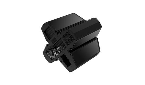 DEEPCOOL Quadstellar Infinity - Kabinet - Cube - Sort (R-QUADSTELLAR-G-1)