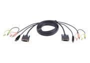 ATEN 2L-7D02UI - video- / USB / audio-kabel - 1.8 m