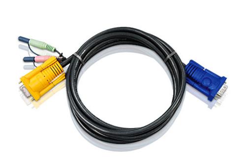 ATEN KVM Cable 2L-5203A   3,0m KVM - VGA + audio (2L-5203A)