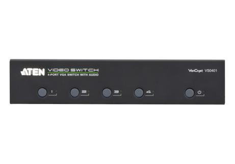 ATEN VanCryst VS0401 - video/ audio switch - 4 porter (VS0401-AT-G)