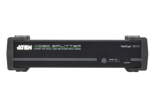 ATEN Video/ audio-splitter DVI, 2-port, dual link (VS172-AT-G)
