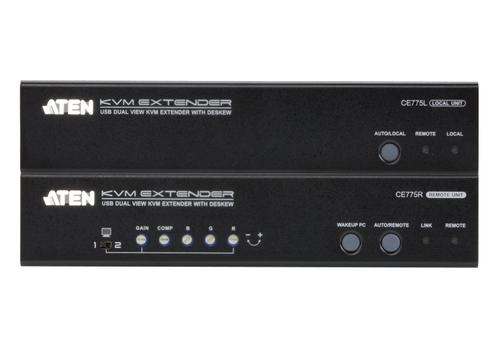 ATEN USB KVM Extender, Dual view (CE775)