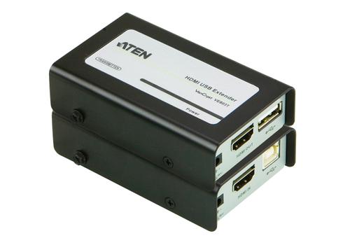 ATEN VE803 | 1920x1080 TP/CAT Transmitter & reciever kit | Range 40m | With USB Extension (VE803)