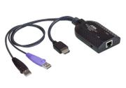 ATEN KA7168 HDMI USB Virtual Media KVM Adapter Cable with Smart Card Reader (CPU Module) - KVM / lyd / USB-utvider