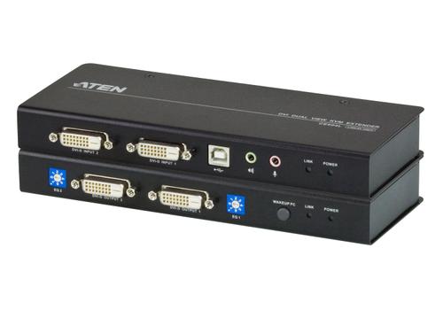ATEN DVI Dual View KVM Extender (CE604)