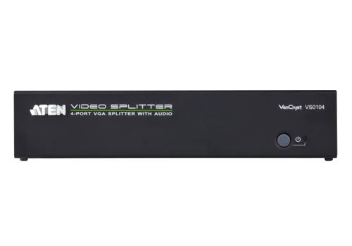 ATEN 4-Port VGA Splitter with Audio (VS0104-AT-G)