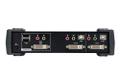 ATEN KVM-kytkin,  1 ohjaa 2 konetta, DVI/USB, + 2xUSB-porttia (CS1762A)