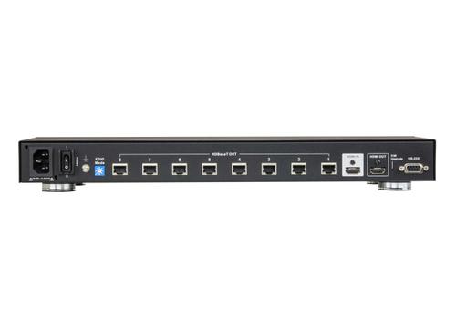 ATEN N VS1818T HDMI Over Single Cat 5 Splitter - Video/ audio extender - HDMI - over CAT 5 - 8 ports - up to 100 m (VS1818T)