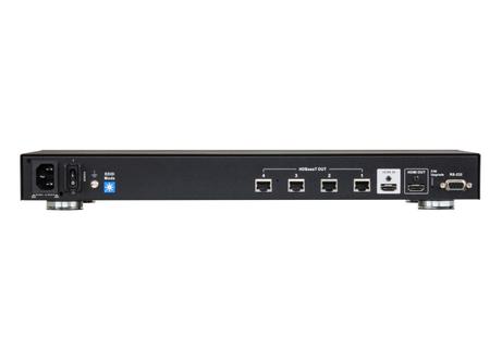 ATEN N VS1814T HDMI Over Single Cat 5 Splitter - Video/ audio extender - HDMI - over CAT 5 - 4 ports - up to 100 m (VS1814T)