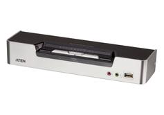 ATEN USB DVI Dual View KVMP Switch CS1642A - KVM / lyd / USB-svitsj - 2 porter