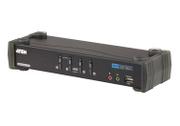 ATEN CubiQ CS1784A - KVM / lydsvitsj - 4 porter