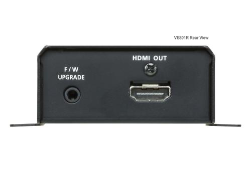 ATEN VE801, HDMI-förlängare över Ethernet, HDBaseT-Lite,  70m, sv (VE801)