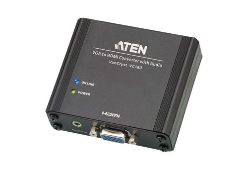 ATEN VC180 | VGA to HDMI | 1in x 1out | 1920x1200 | Konverter (VC180)