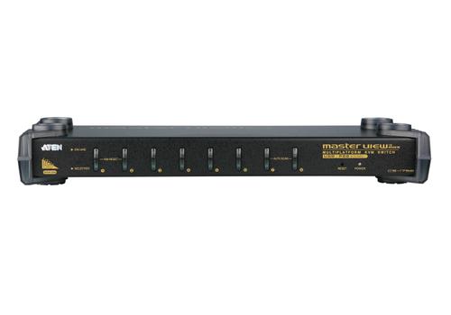 ATEN KVM  8-PC 1-Bruker Rack CS1758Q9 Switch Box, VGA, USB, PS/2, Lyd (CS-1758)